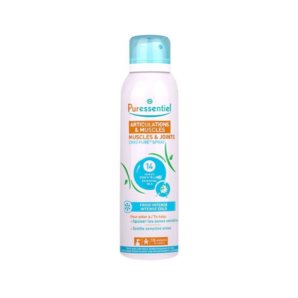 PURESSENTIEL - Articulations et muscles cryo pure spray 150 ml
