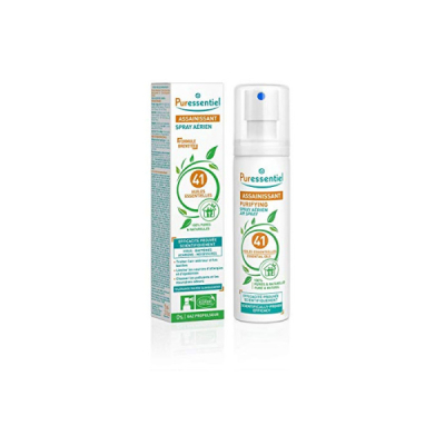 PURESSENTIEL - Assainissant spray aerien aux 41 huiles essentielles 75 ml