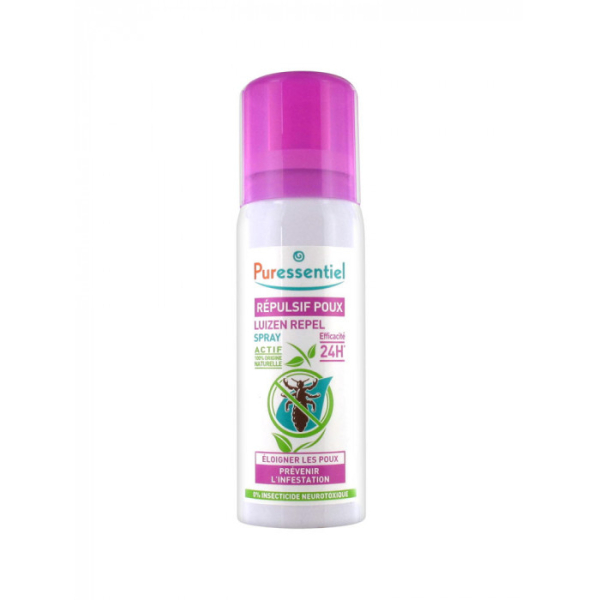 PURESSENTIEL - Spray repulsif poux 75ml