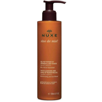 NUXE - Reve de miel gel nettoyant demaquillant visage 200 ml