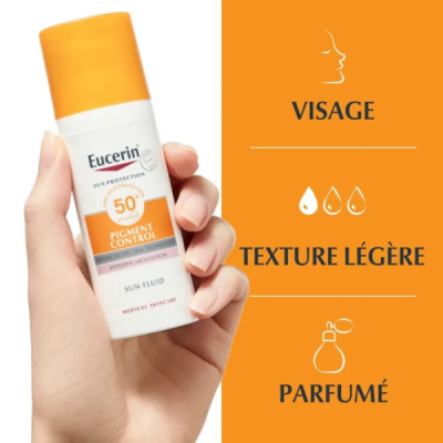 EUCERIN - Sun fluide pigment control 50 ml spf 50