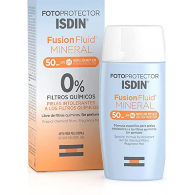 ISDIN - Fotoprotector fusion fluid mineral 50 ml spf 50