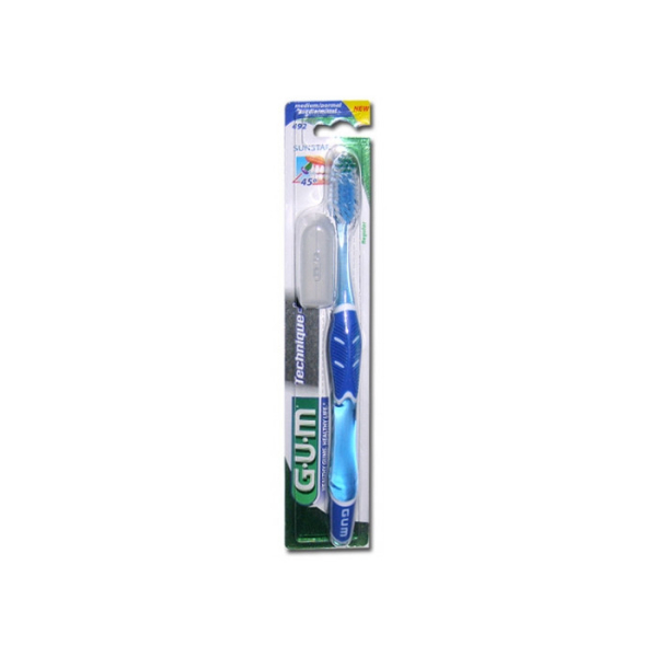 GUM - Brosse a dents technique medium normal ref 492