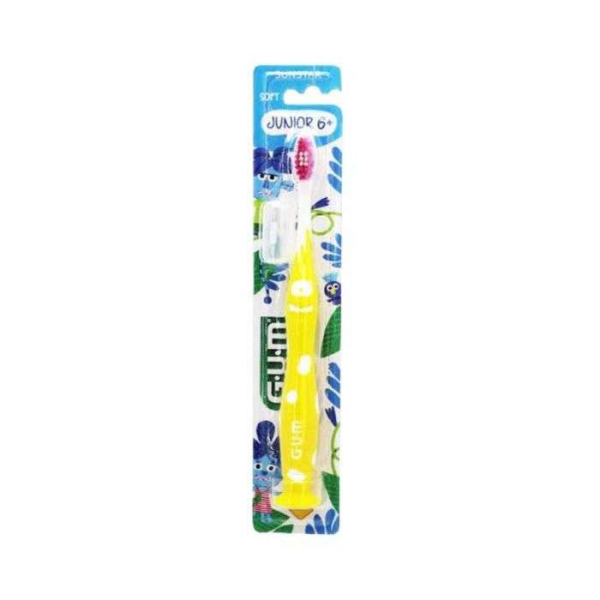 GUM - Junior brosse a dents soft 6ans + ref 902
