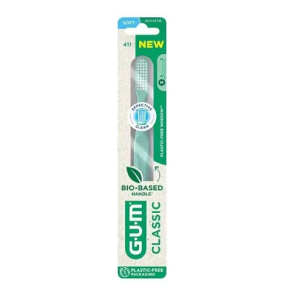 GUM - Brosse a dents classique souple ref 411
