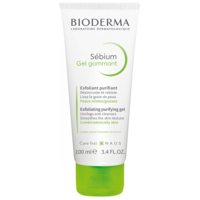 BIODERMA - Sebium gel gommant exfoliant purifiant 100ml
