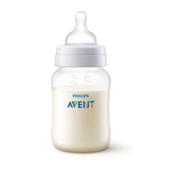 AVENT - Biberon anti colic 1 mois+ 260 ml