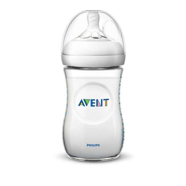 AVENT - Biberon natural response 3mois + 260 ml 9 oz