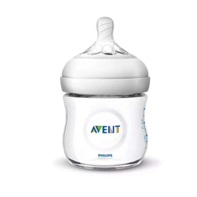 AVENT - Biberon natural response 125ml 4oz 0 mois + debit 2