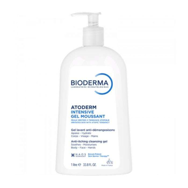 BIODERMA - Atoderm intensive gel moussant 500 ml