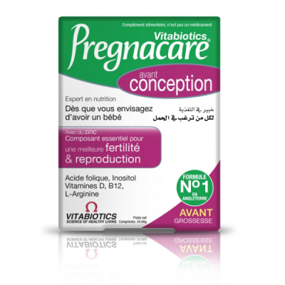 VITABIOTICS - Pregnacare conception - 30 comprimes