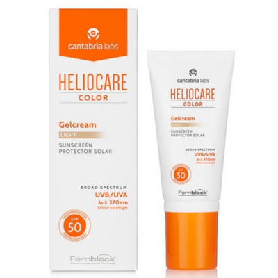 CANTABRIA - Heliocare color gel creme spf 50+ light 50 ml