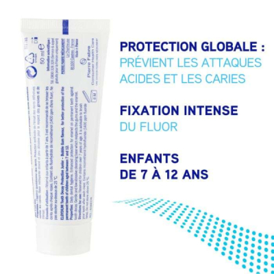 ELGYDIUM - Dentifrice junior 7-12 ans 50 ml