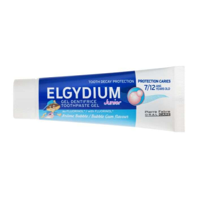 ELGYDIUM - Dentifrice junior 7-12 ans 50 ml