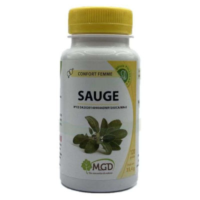 MGD NATURE - Sauge 120 comprimees