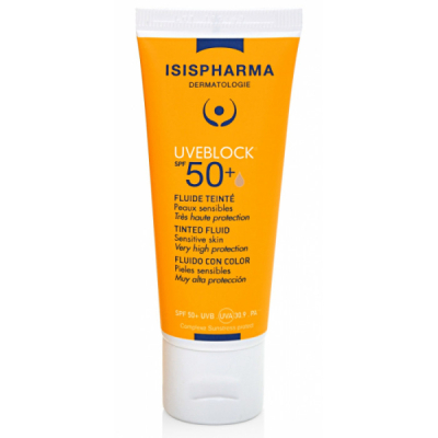 ISISPHARMA - Uveblock fluide teinte spf 50+ claire 40 ml