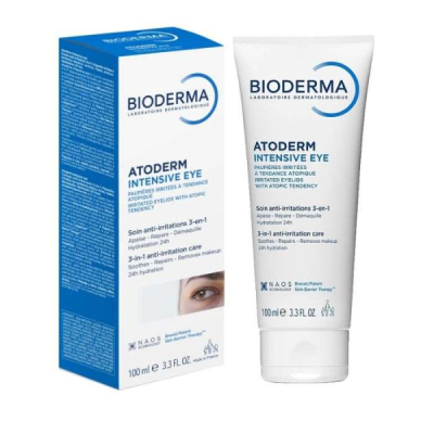 BIODERMA - Atoderm intensive soin yeux anti irritations 3 en1 100 ml
