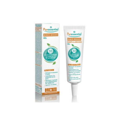 PURESSENTIEL - Gel bobos bosses 33 huiles essentielles 20 ml