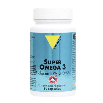 VIT'ALL+ - Super omega 3 30 gelules