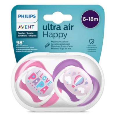 AVENT - Ultra air happy 6-18 mois i love papa