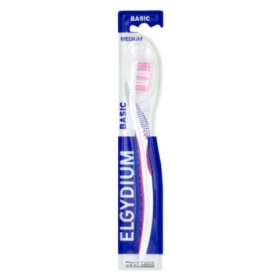 ELGYDIUM - Brosse a dents basic medium