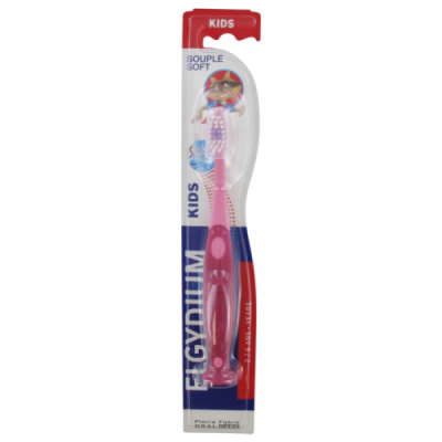 ELGYDIUM - Kids brosse a dents enfants souple 2 a 6 ans