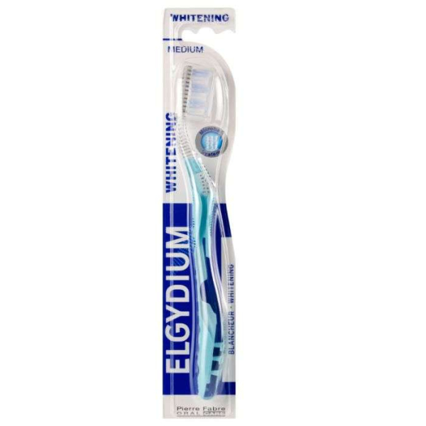 ELGYDIUM - Brosse a dents blancheur medium