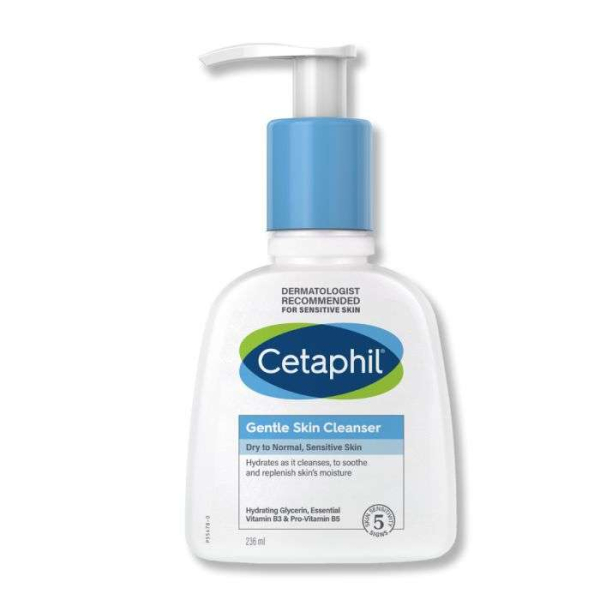 CETAPHIL - Nettoyant doux peaux sensibles seches a normales 236ml