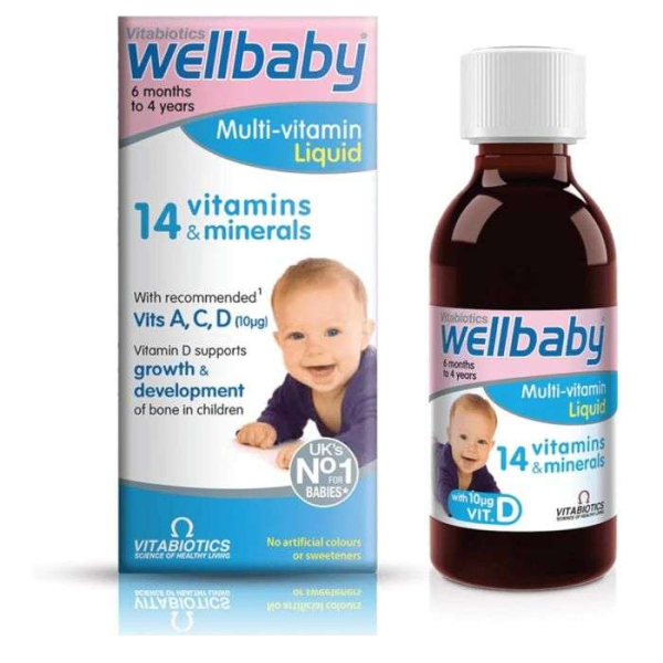VITABIOTICS - Wellkid baby sirop 150 ml