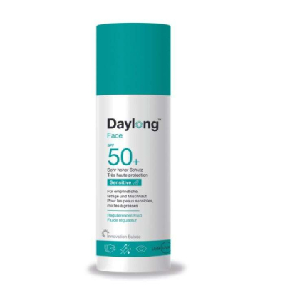 DAYLONG SPRING PHARMA - Face sensitive fluide regulateur spf 50+ tres haute protection 50 ml