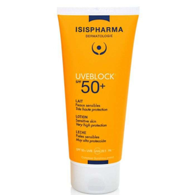 ISISPHARMA - Uveblock spf 50+ lait peaux sensibles 100ml