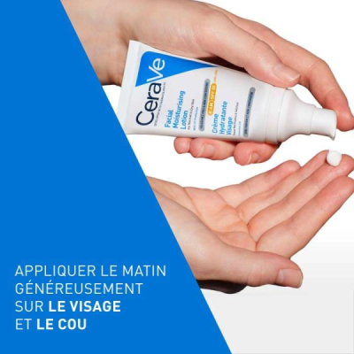 CERAVE - Creme hydratante visage spf 50 52 ml