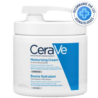 CERAVE - Baume hydratant avec pompe 454 g
