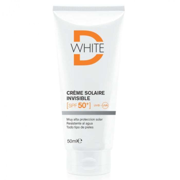D-WHITE - Creme solaire invisible spf 50+