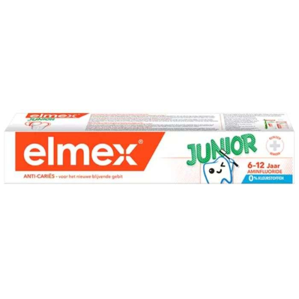 ELMEX - Dentifrice junior 6-12ans 75ml