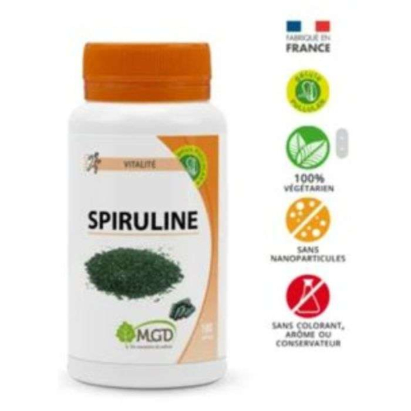 MGD NATURE - Spiruline 200capsules