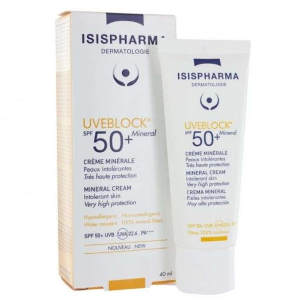 ISISPHARMA - Uveblock creme minerale invisible spf 50+