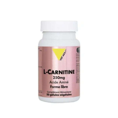 VIT'ALL+ - Lcarnitine 250 mg 50 gelules