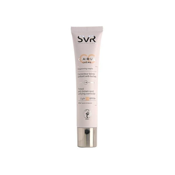 SVR - Clairial cc crème correcteur unifiant anti-taches light spf50+ 40 ml