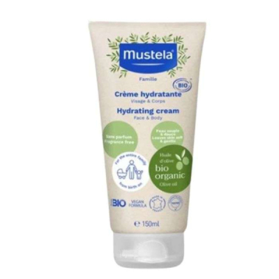 MUSTELA - Creme hydratante huile d'olive bio 150 ml