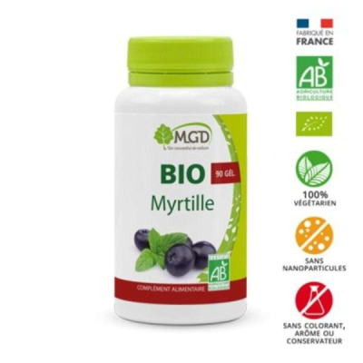 MGD NATURE - Bio myrtille 90 gelules