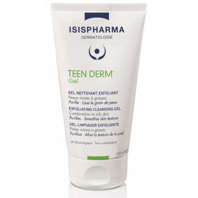 ISISPHARMA - Teen derm gel nettoyant exfoliant 150 ml