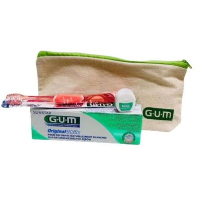GUM - Trousse blancheur original white