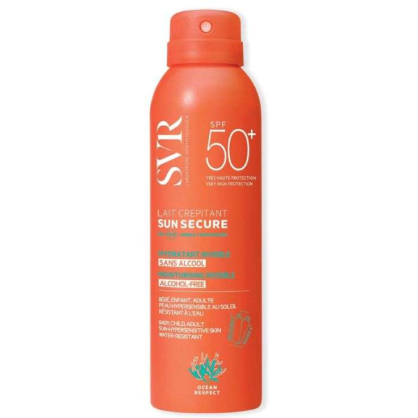 SVR - Sun secure lait crepitant spf 50+ 200 ml