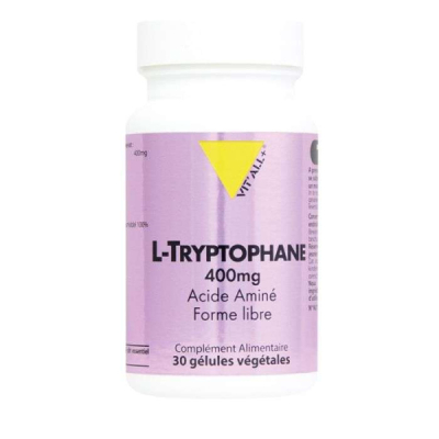 VIT'ALL+ - L tryptophane 400 mg 30 gelules vegetales