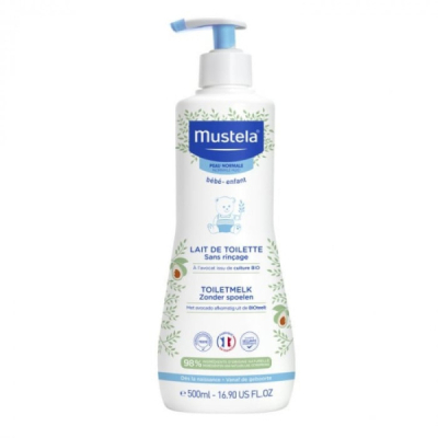 MUSTELA - Lait de toilette sans rinçage 500 ml