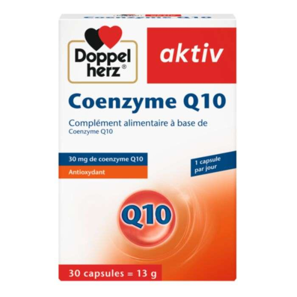 DOPPELHERZ - Aktiv coenzyme q10 30 capsules