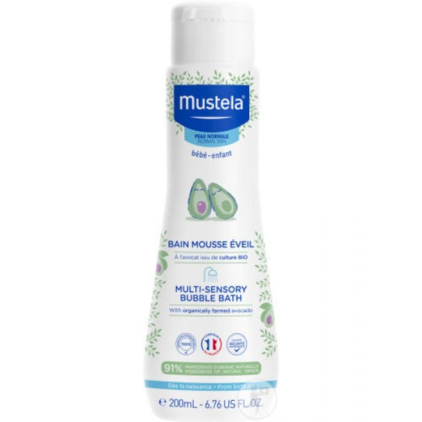 MUSTELA - Bain mousse éveil 200 ml