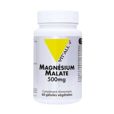 VIT'ALL+ - Magnesium malate 500mg 60 gelules