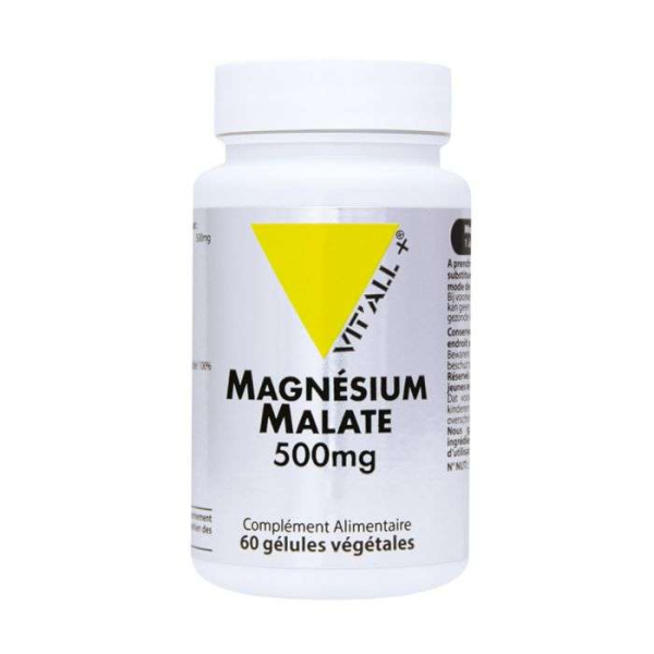 VIT'ALL+ - Magnesium malate 500mg 60 gelules